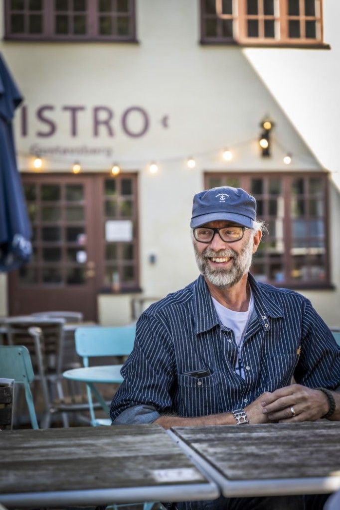 Oskar Juhlin at Bistro Gustavsberg.